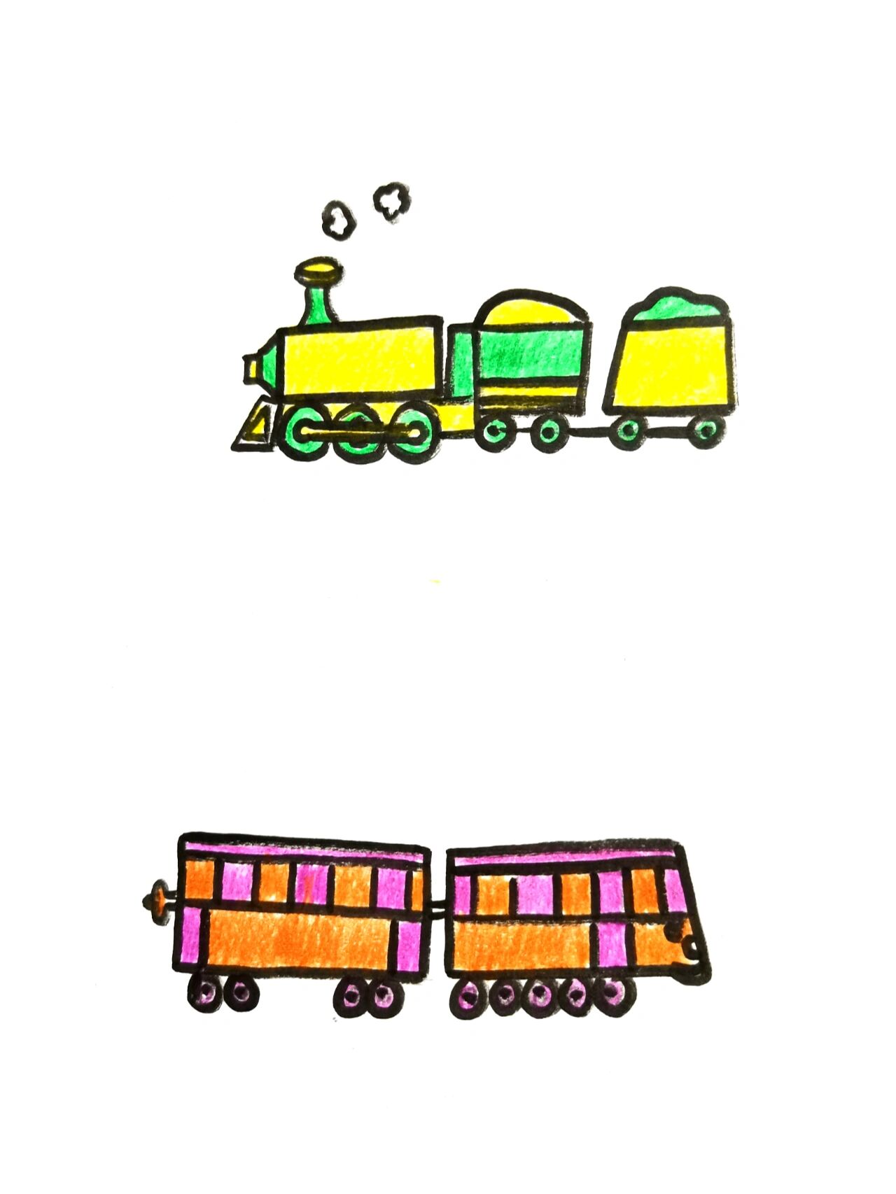 火车儿童画画大全简笔画火车画画的火车轨道火车儿童画画大全火车怎么