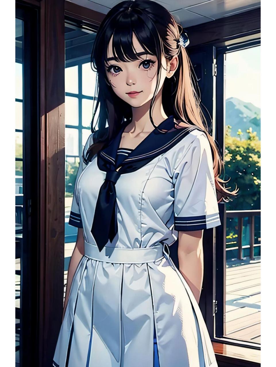 学院风穿搭#0202#二次元