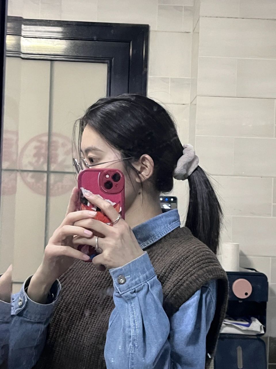 拉直头发的一周 效果真的好棒! 这周洗了两次头还是很直很顺!