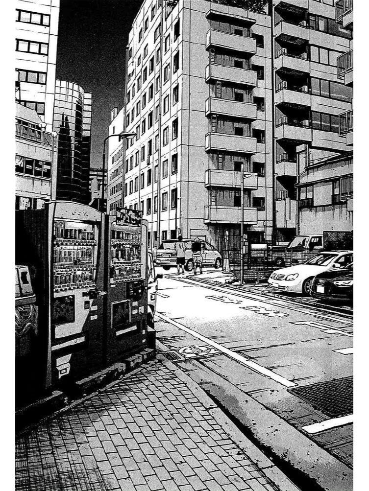 真锅昌平 漫画中的街景 ​