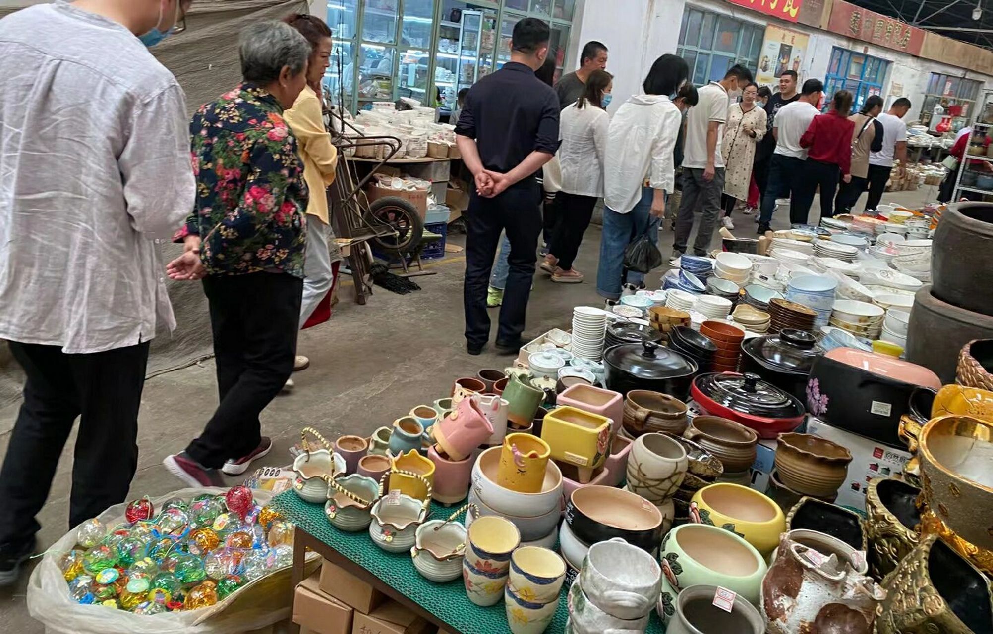 7815 淄博博山最出名的陶瓷批发市场!