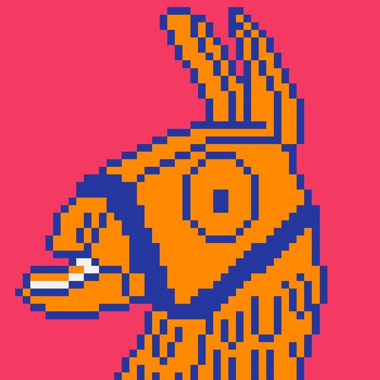 96选择你的多彩健康马(羊驼#像素画# #专辑封面##马思唯##堡垒之夜