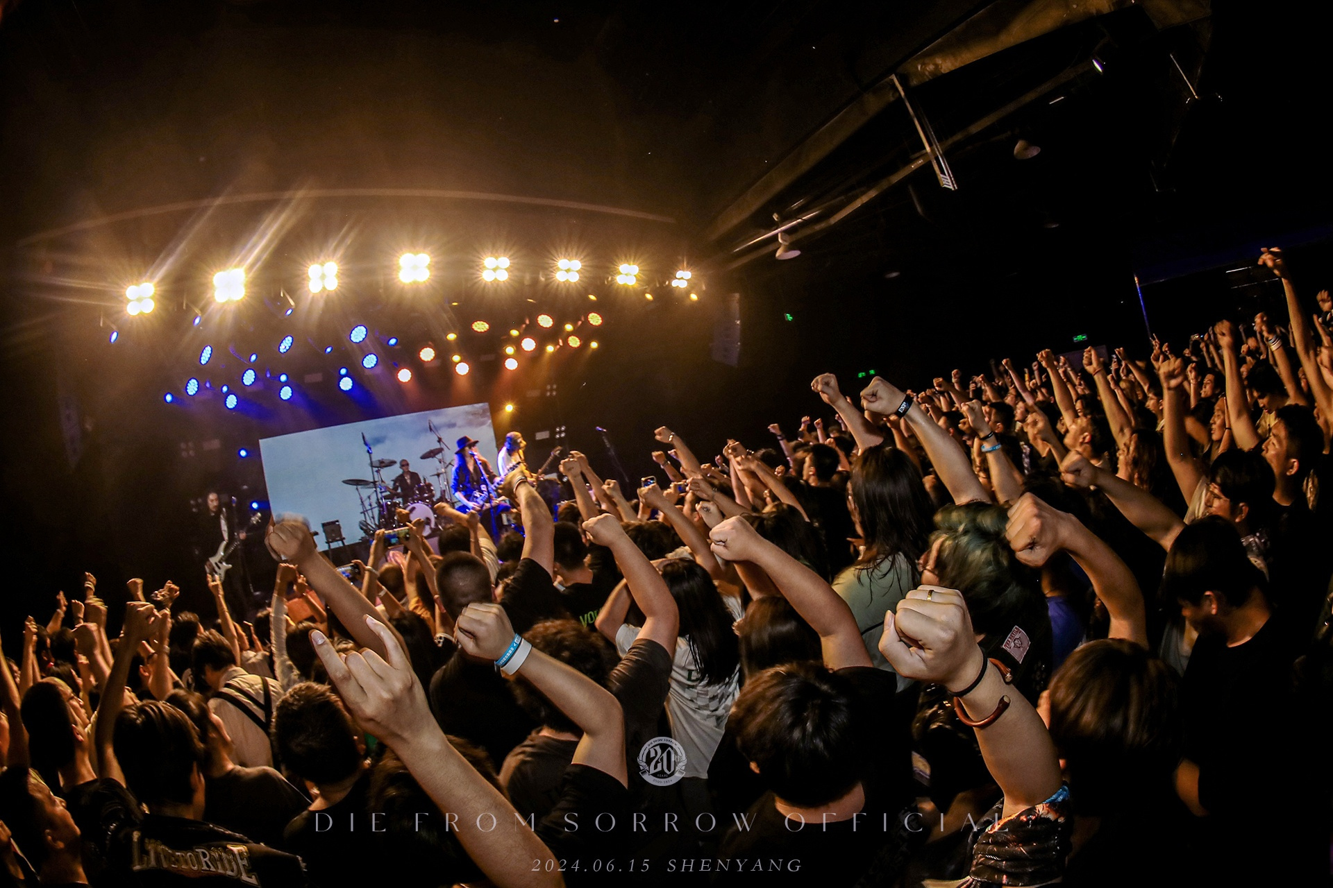 郁乐队#盛大的狂欢 全国巡演 沈阳站 感谢原料库livehouse 感谢来到