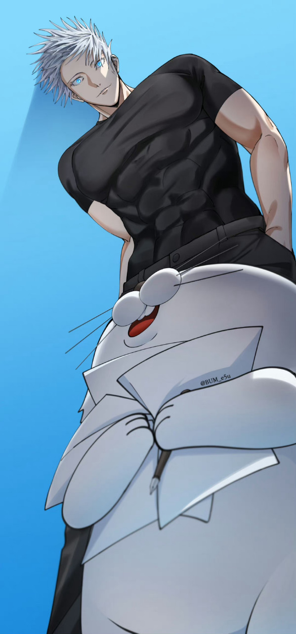 咒术回战# 五条悟和猫咪twitter:bum_e 5 u