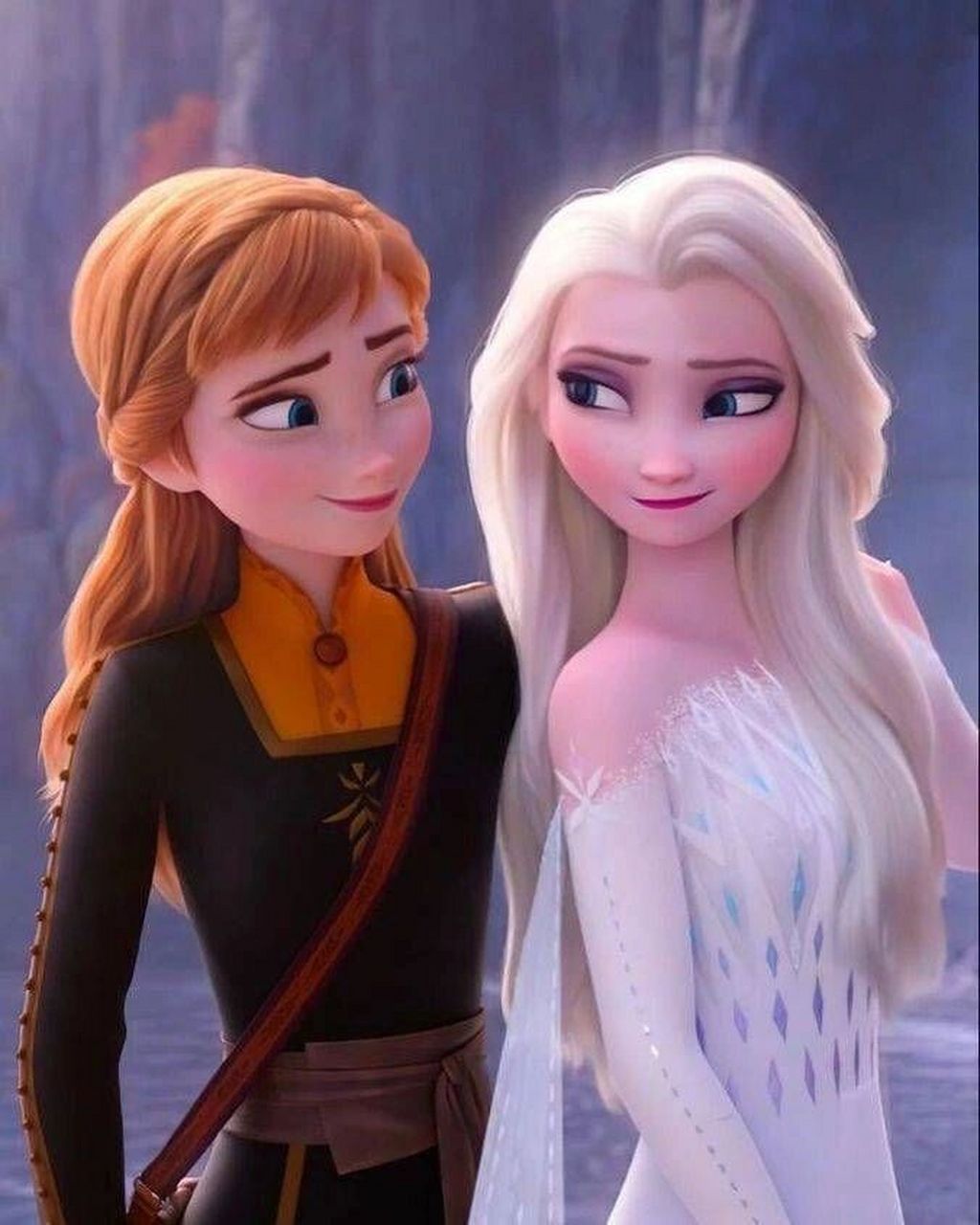 冰雪奇缘2高清头像壁纸 7615冰雪奇缘1-2艾莎安娜公主女王95