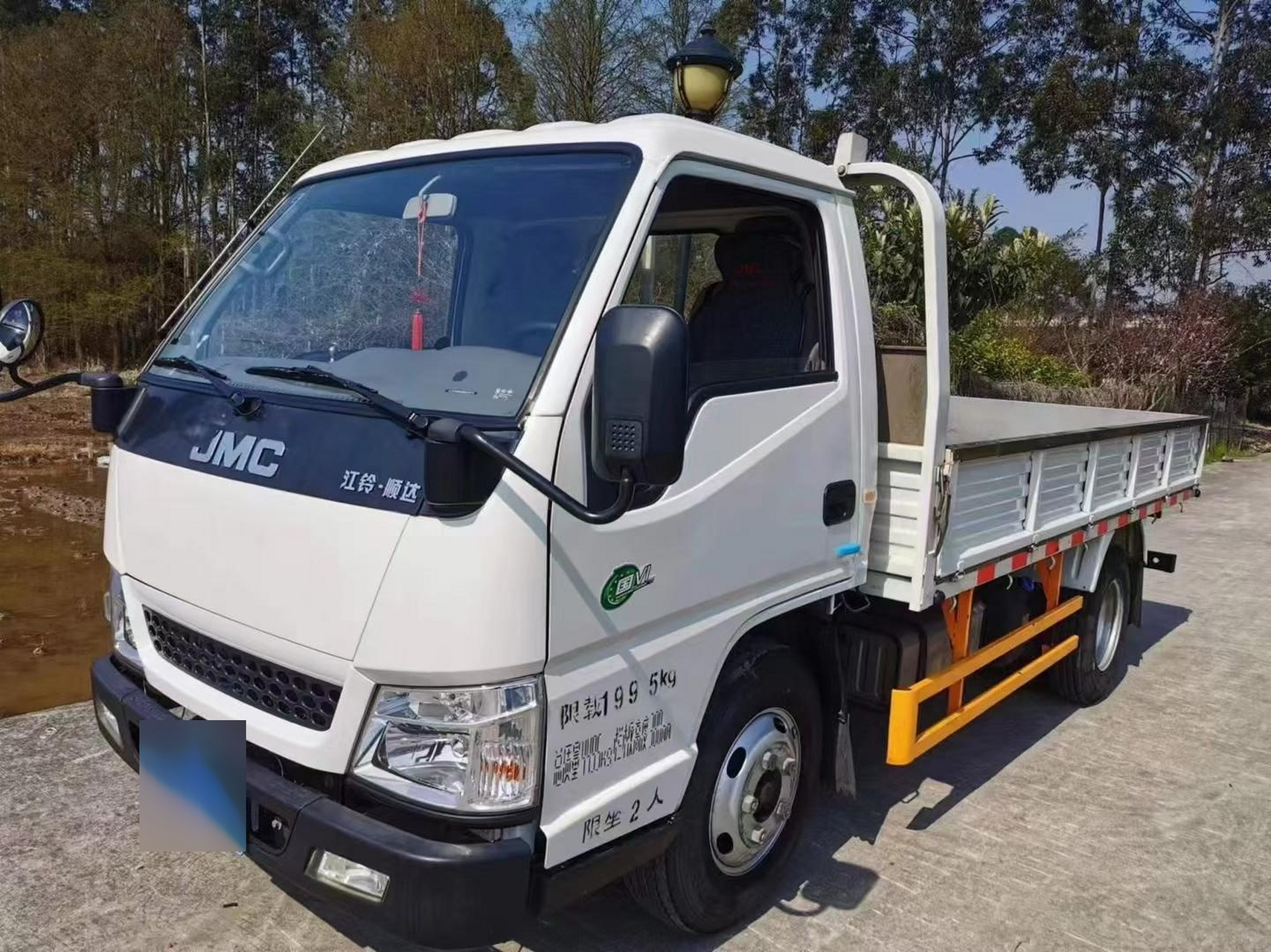 新到21年9月江铃顺达,国6五十铃动力,车斗长3.7米,内宽1.