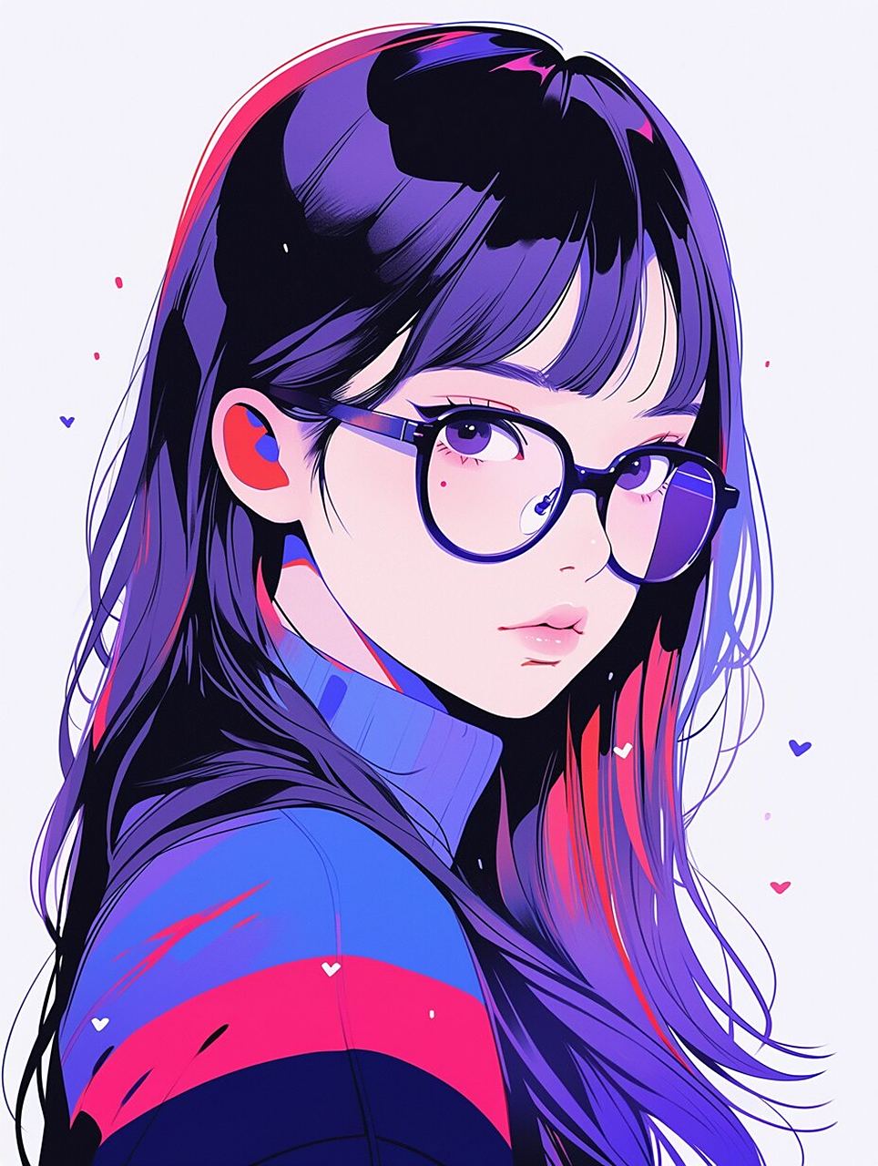 【ai 头像】大胆热恋炫酷帅气女生头像壁纸 女生酷酷头像壁纸,大胆的