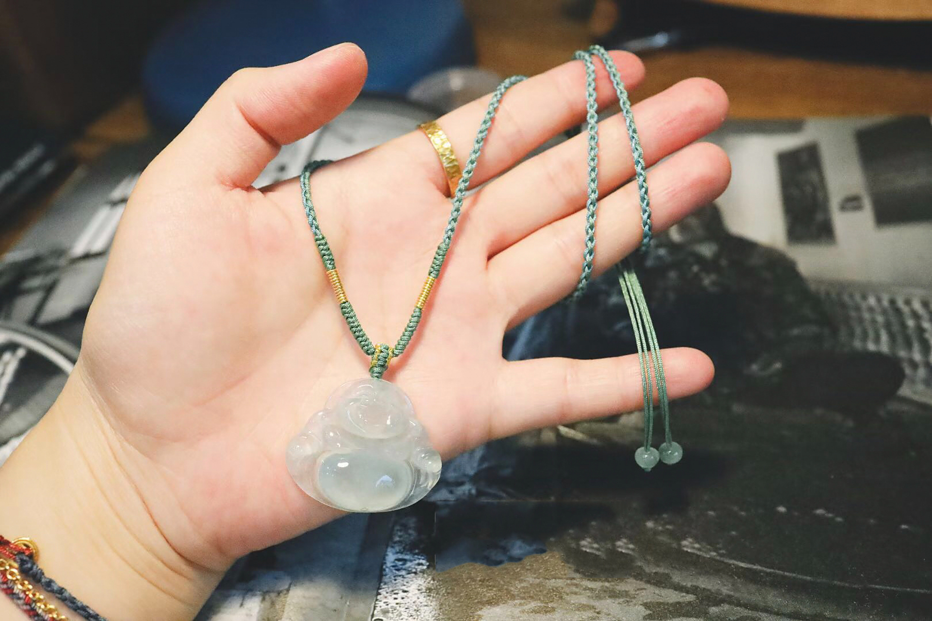 给仙女的玉佛编一根简单的小绳子 改款/给仙女的玉佛编一根简单的小