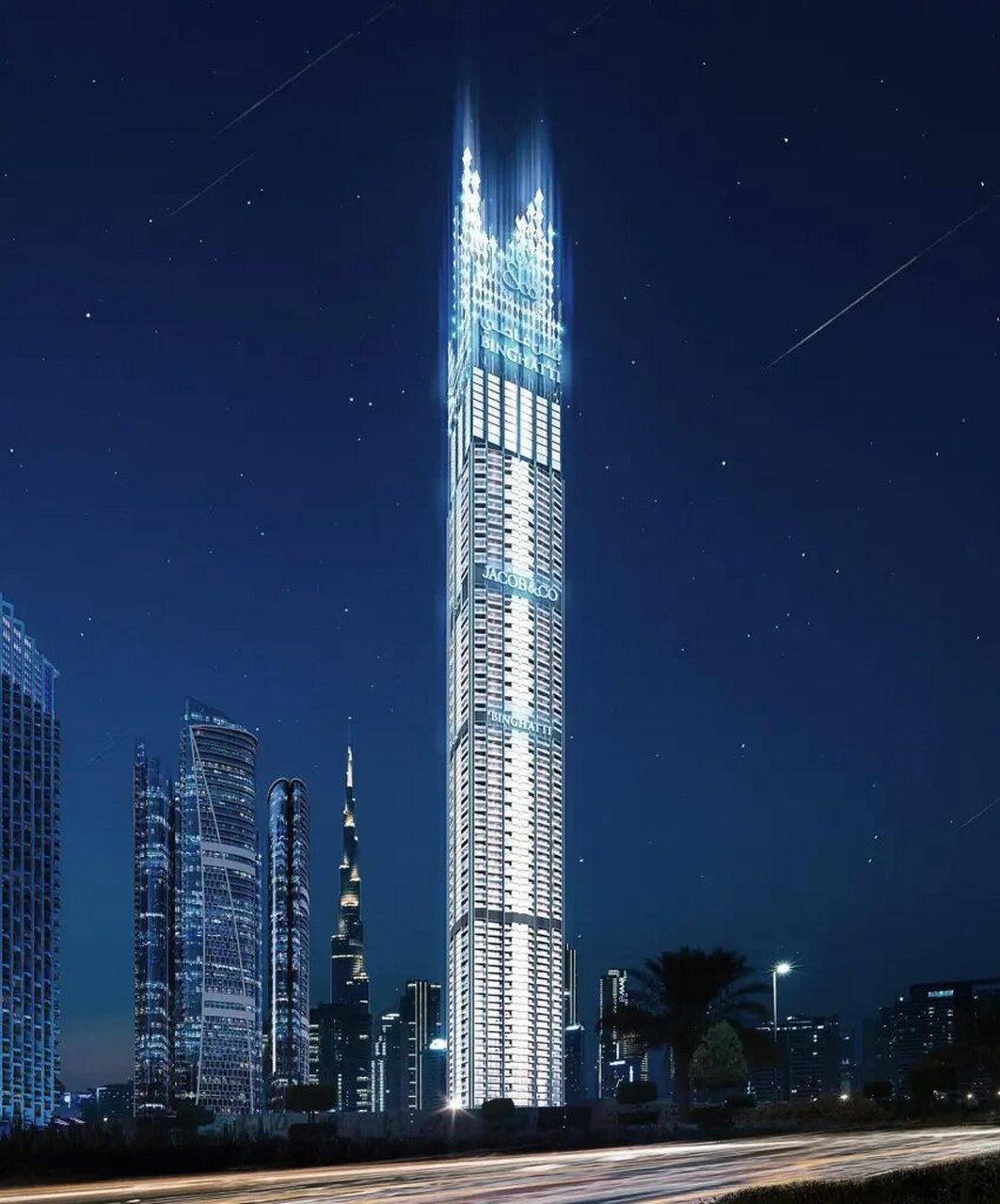 100层高迪拜超级大厦将成为世界上最高住宅 这座建筑将成为吉尼斯纪录