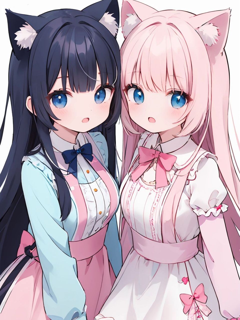 最爱二次元 | 双胞胎姐妹 不同风格类型的双胞胎,你会喜欢哪种风格[爱