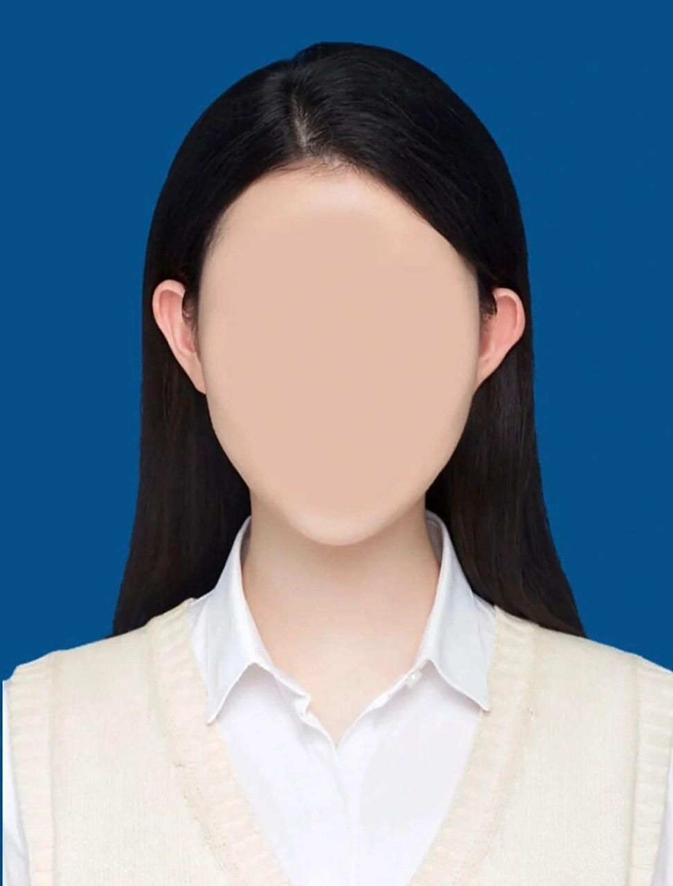 可帮修93 #韩系证件照# #証件照# #大学证件照# #修图# #证件照模板