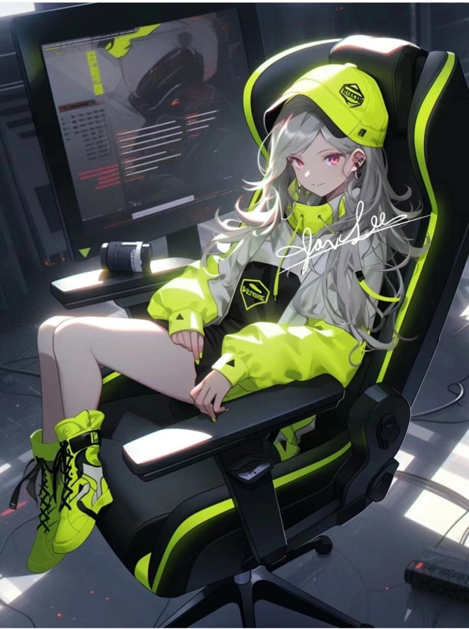 电竞女孩头像 下次发什么大家说,希望喜欢.