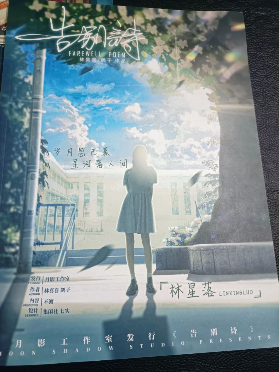 告别诗–林星落 岁月忽已暮,星河落人间我是林星落,一个有着父母却