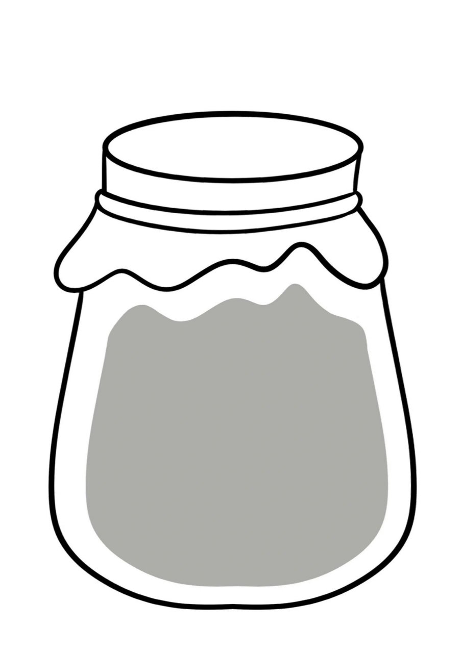 瓶子里的春天素材(一)直接打印使用!