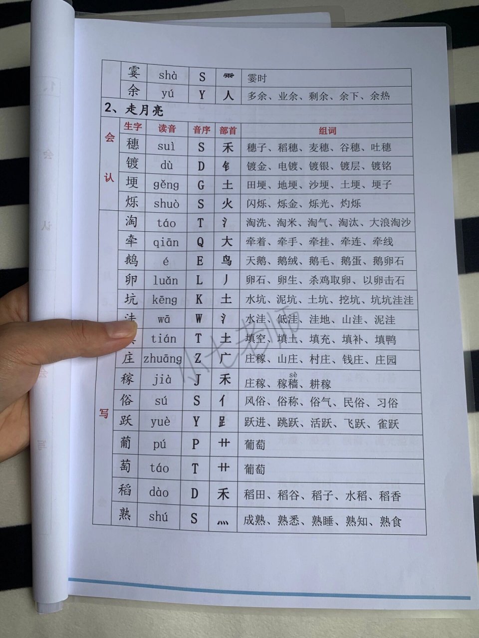 四年级上册语文,1-27课注音生意组词989898 四年级语文上册,1