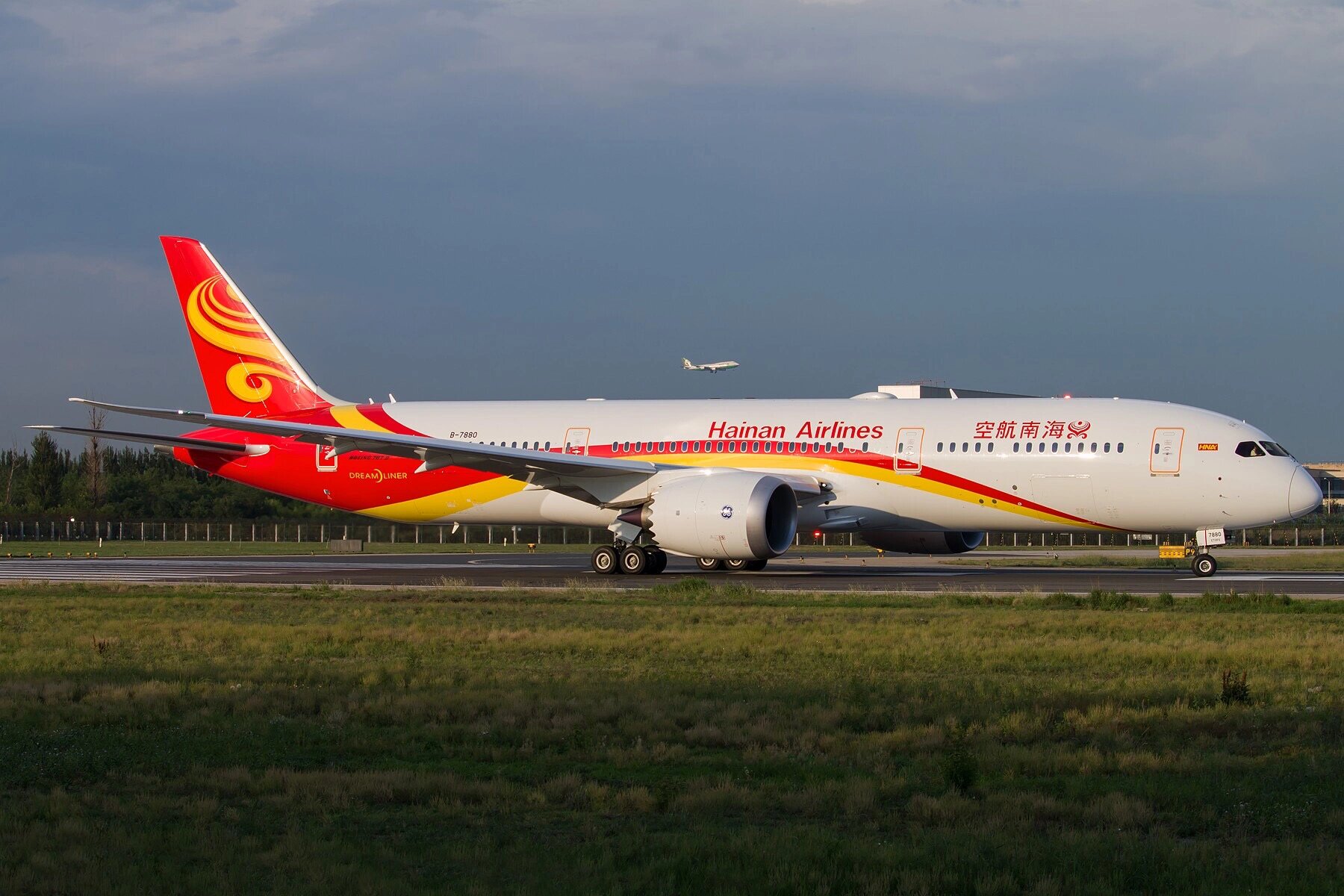 海航b787-9大盘点|梦想的羽毛