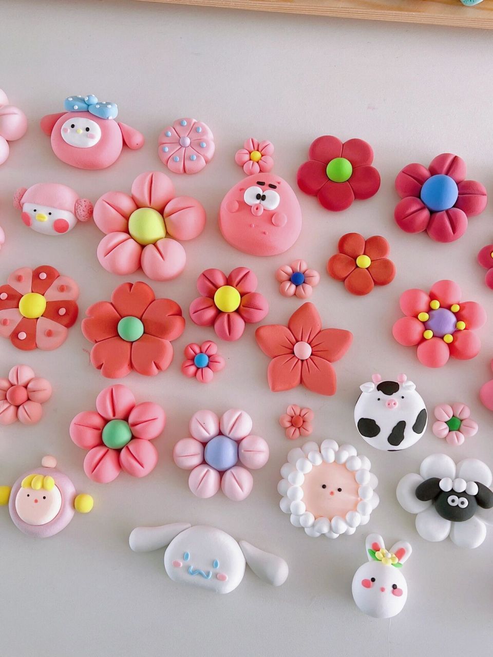手工丨粉色系黏土小可爱94 最最少女心的粉色系每个女生都无法抵挡