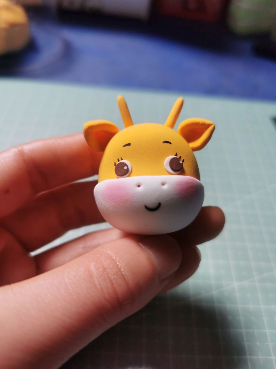 可爱的长颈鹿超轻粘土操作步骤 可爱的长颈鹿超轻粘土操作步骤