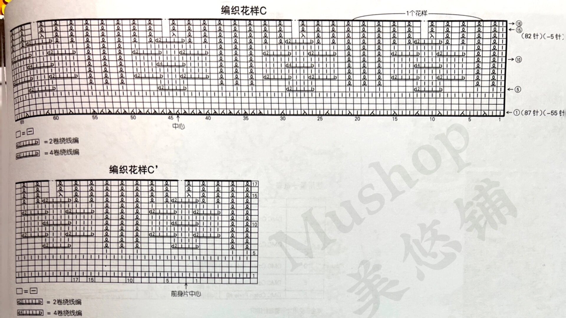 毛衣上的球球织法图解图片