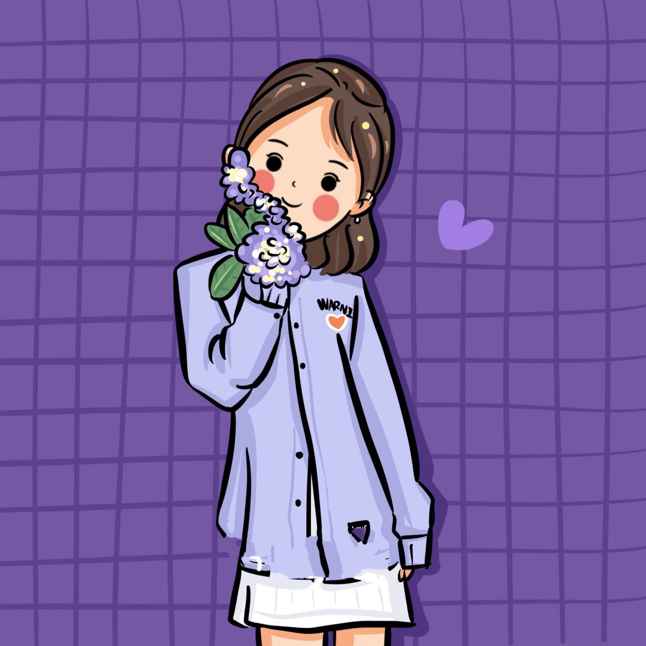 手绘可爱卡通头像,女生头像 手绘可可爱爱酷酷女生头像,描绘属于你的