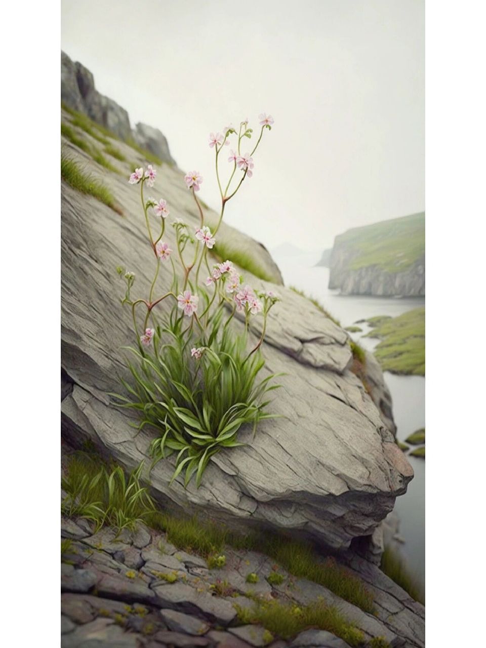 悬崖峭壁上的花 控制不住的喜欢你.