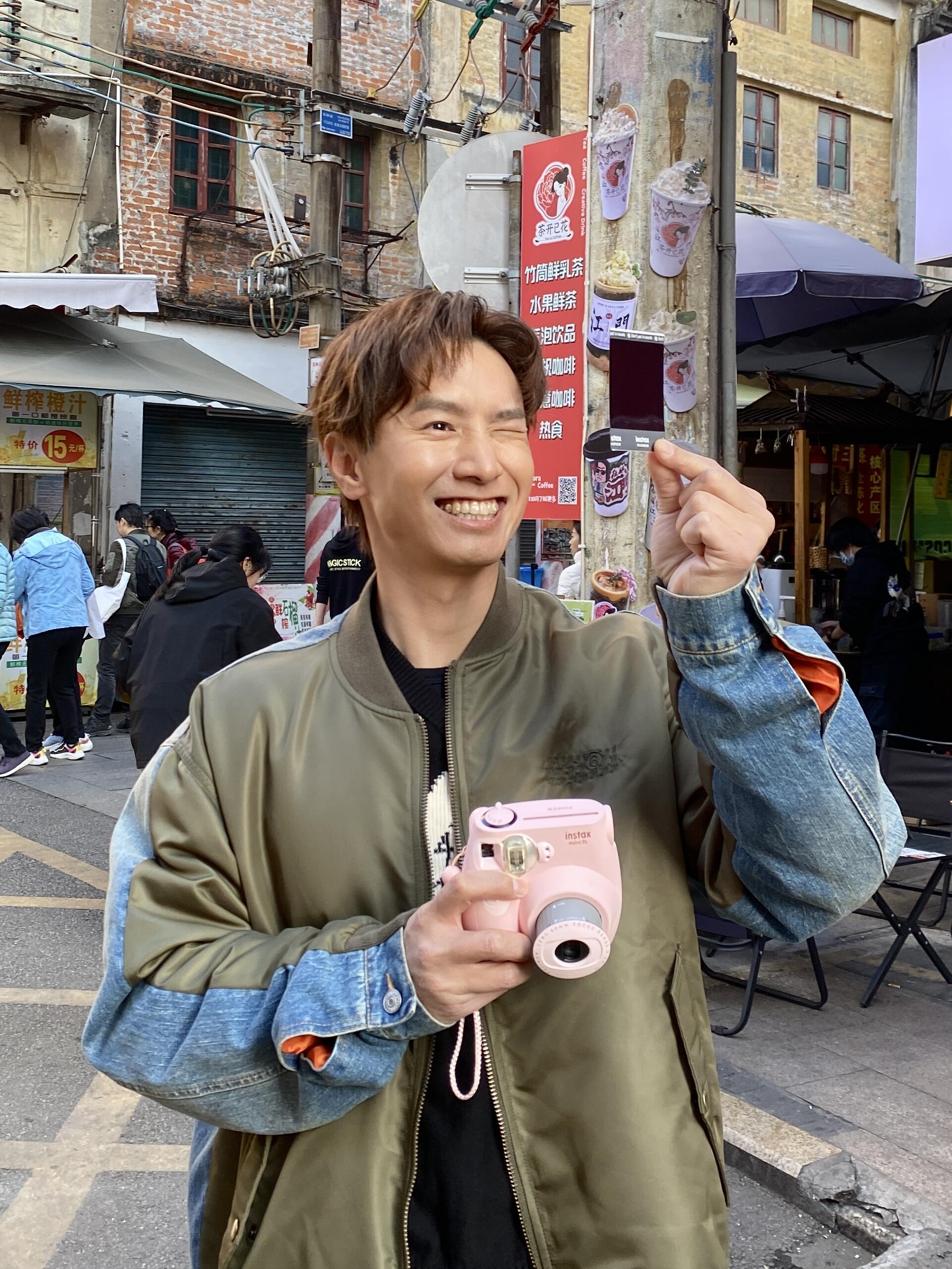 冬至在江门偶遇陈柏宇