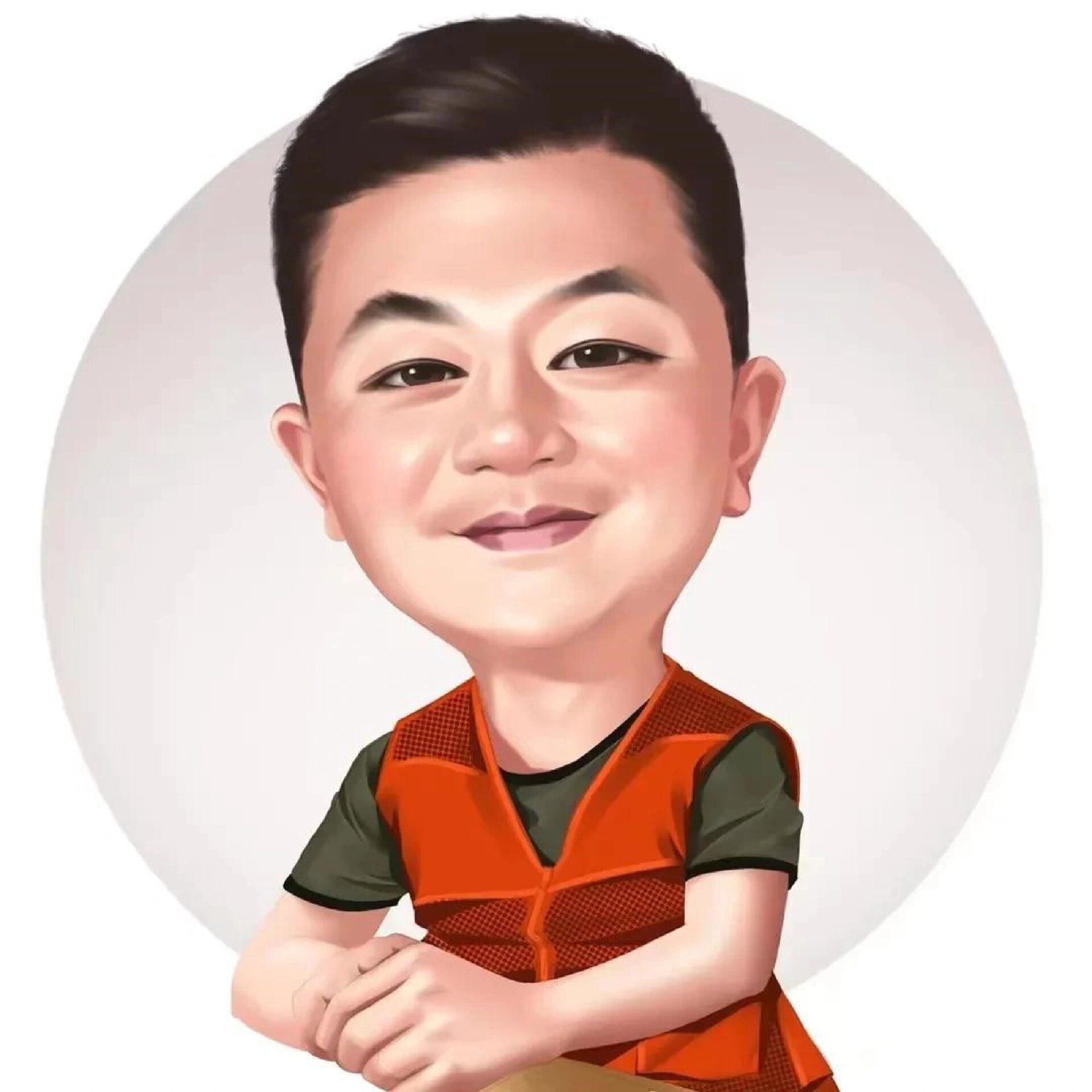 成熟低调彰显男人的个人魅力手绘头像