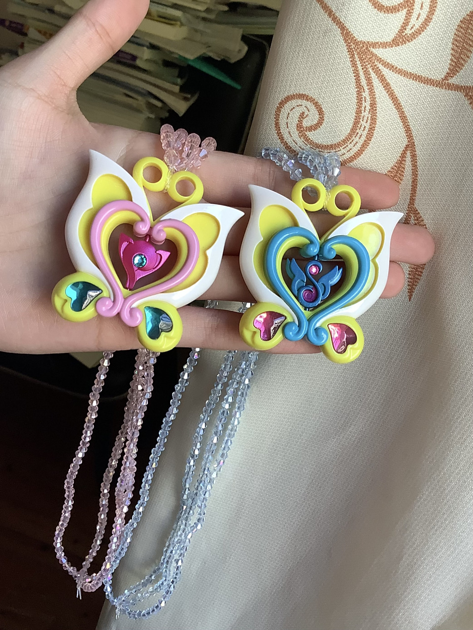 巴啦啦小魔仙美琪美雪的魔法晶石项链,超级还原!