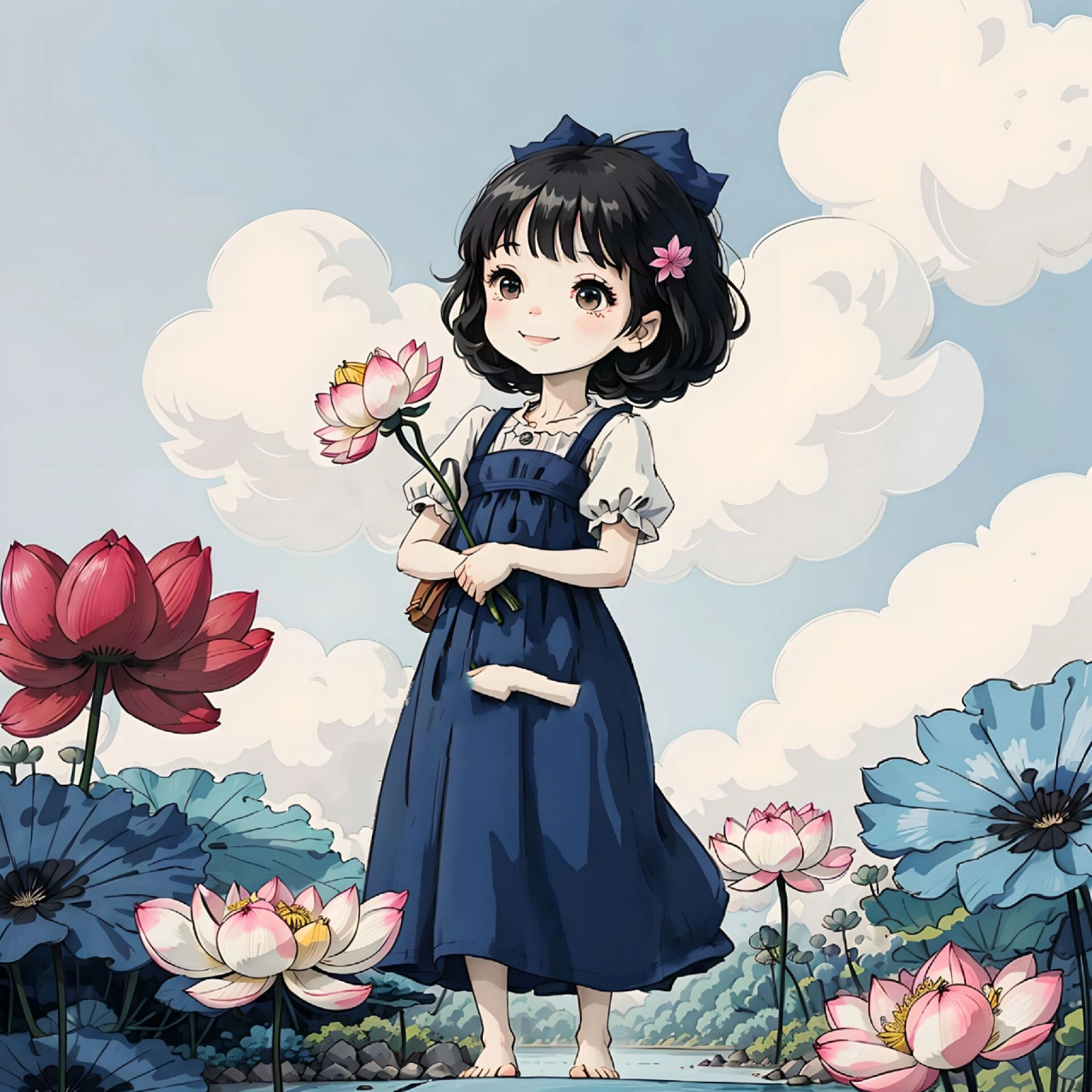 情侣头像|花海有她 山野万里,你是我藏在盛夏花海中的欢喜.