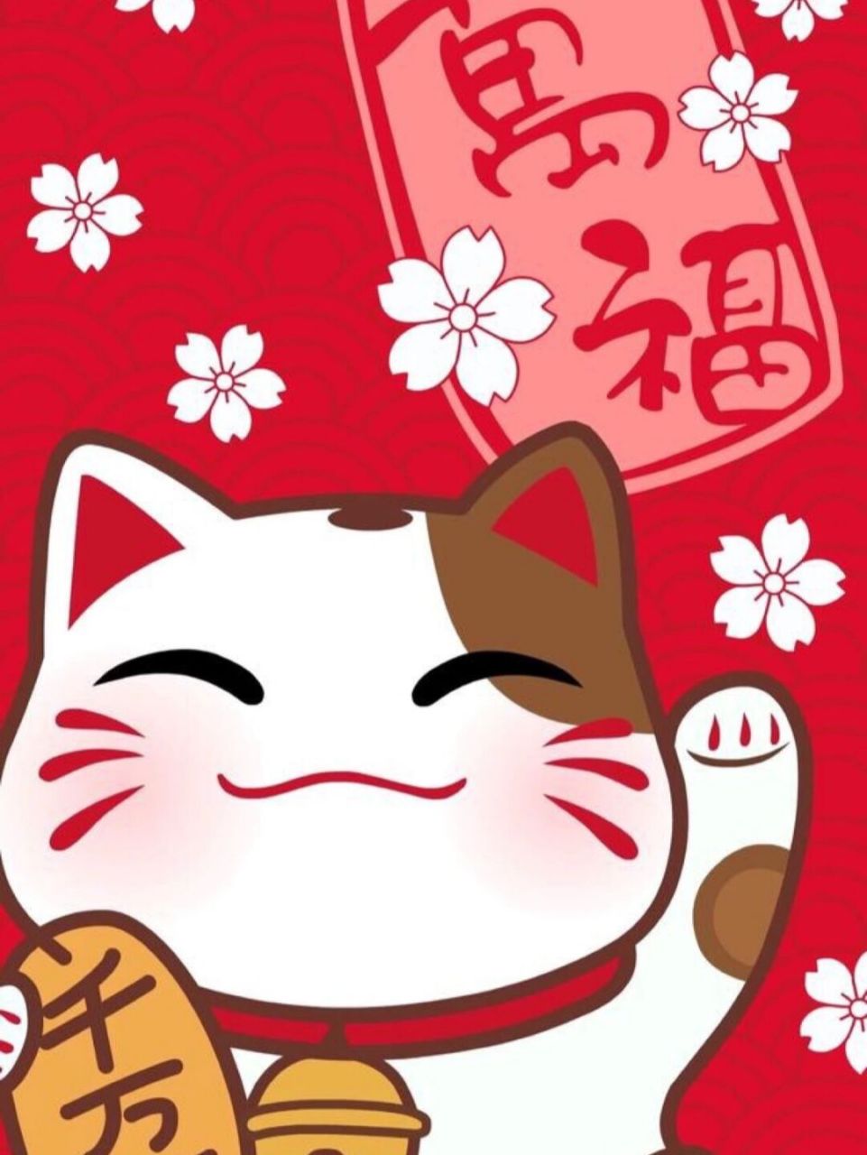 招财猫手绘(附原图) 招财猫手绘,最后一张原图.  推荐#蓝牙耳机# .