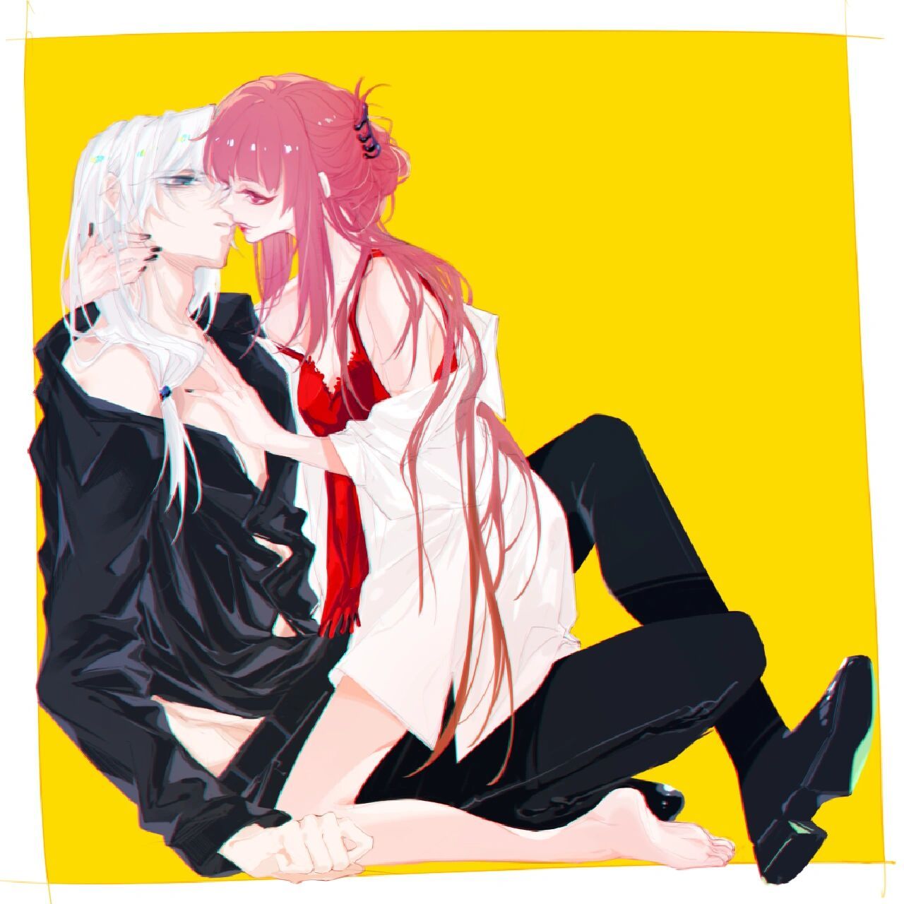 蚩梦尤川现代风cosplay|良夜 尤川:一芥渡江_menis 蚩梦:荣荣_irodori