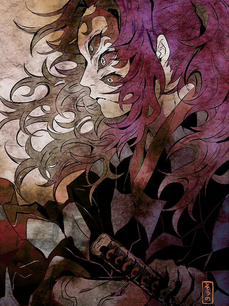 战殿 #动漫# #黑死牟# #鬼灭之刃##动漫壁纸# i:kkk_0mg