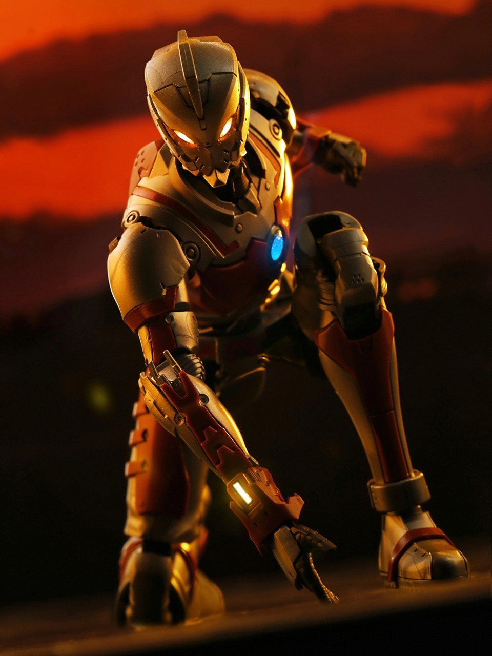 机动奥特曼 艾斯装甲 随拍 #奥特曼