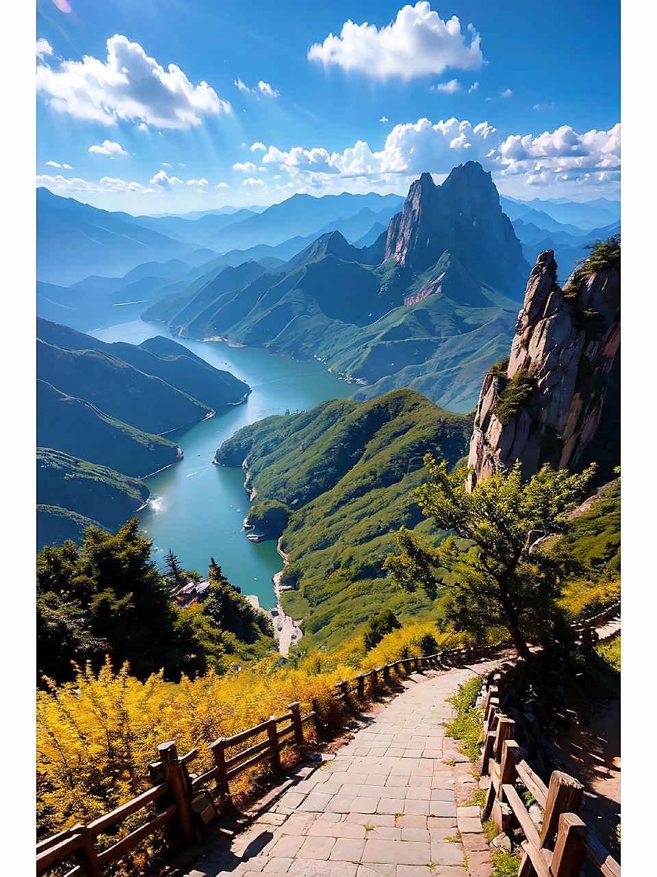 唯美四季24美丽壮观的山川美景