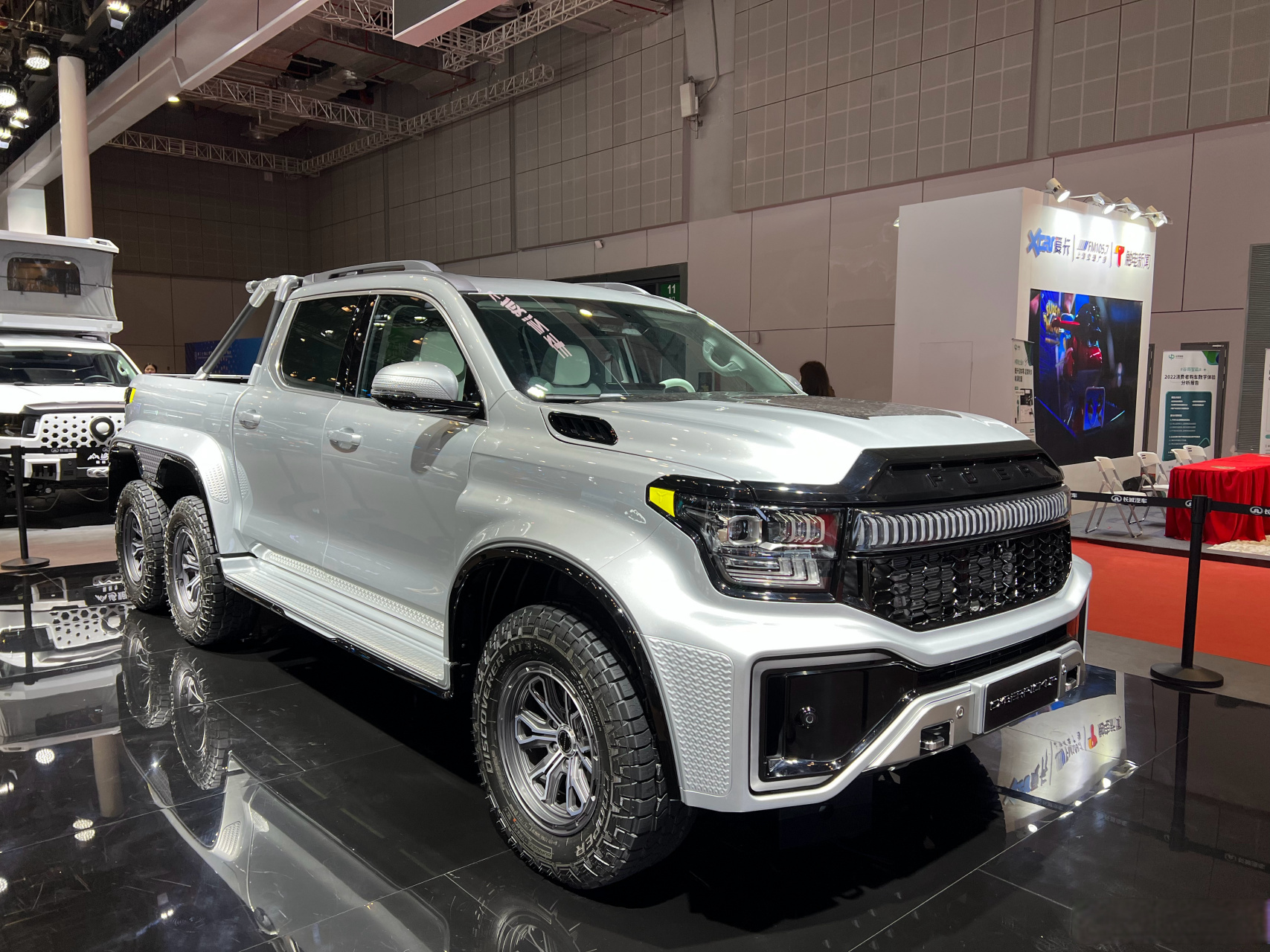 【长城炮6x6皮卡cyberp!ckup来了,你就说牛不牛吧!