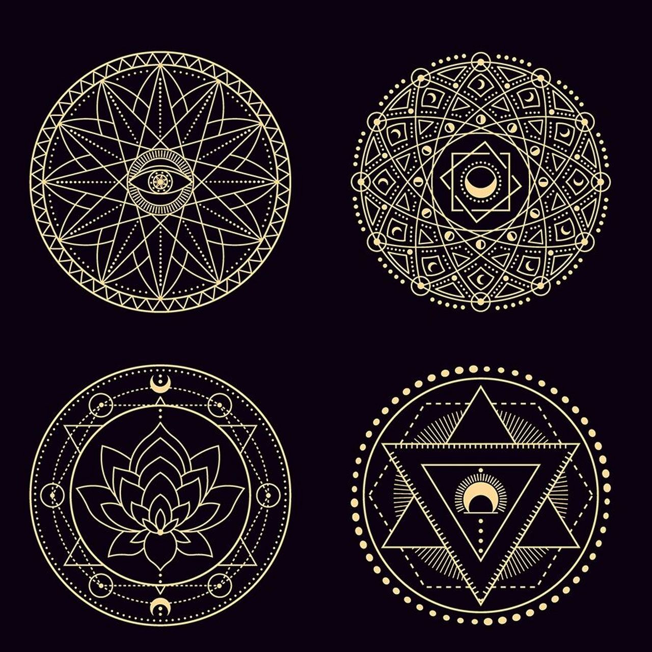 神秘符号,治愈图案,精神探索 	 分享素材来源于网络公开资源,仅供学习