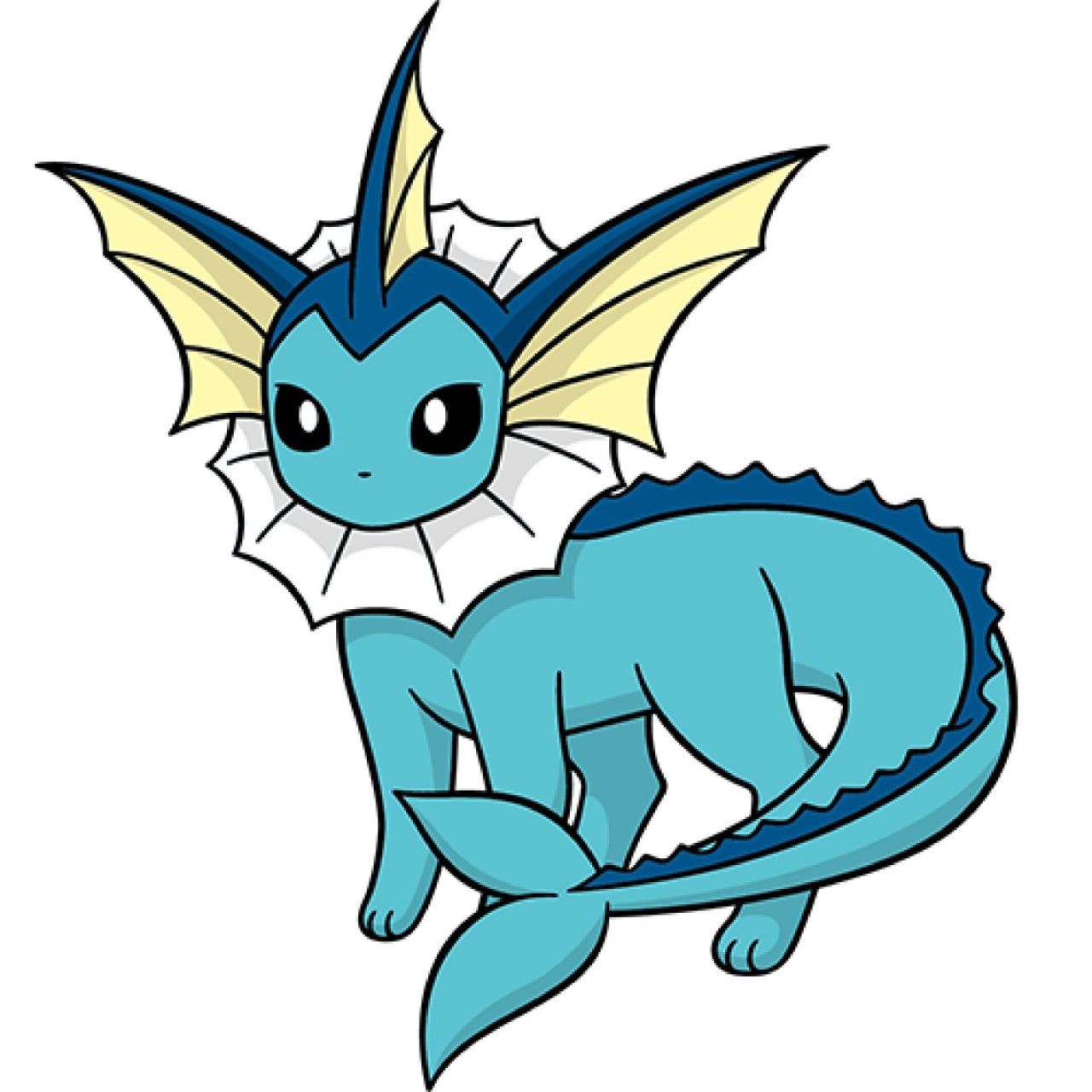 宝可梦图鉴0134:水伊布 0134:水伊布 (原名:水精灵) 属性:水