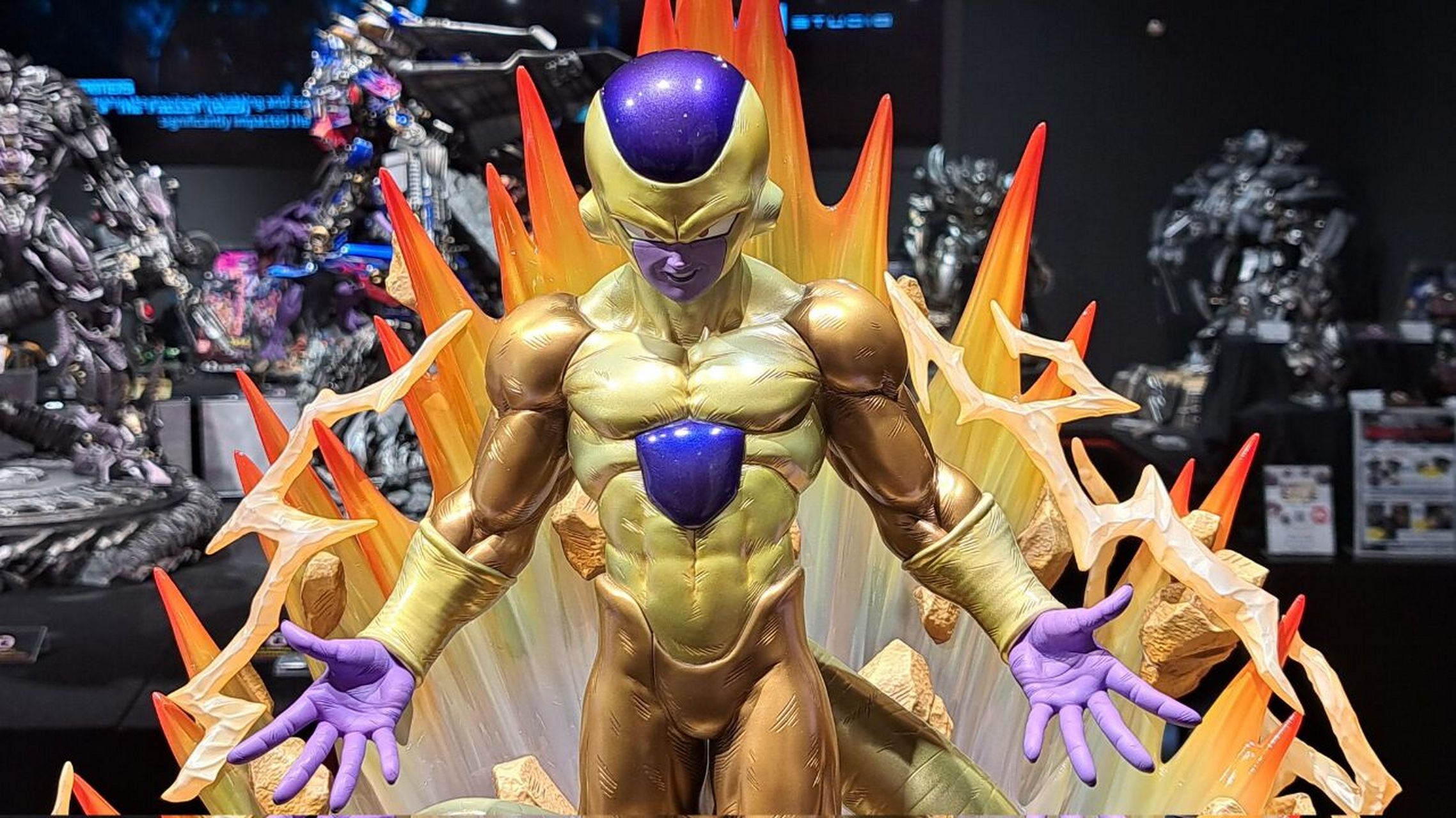 p1s 黄金弗利萨雕像 #龙珠手办