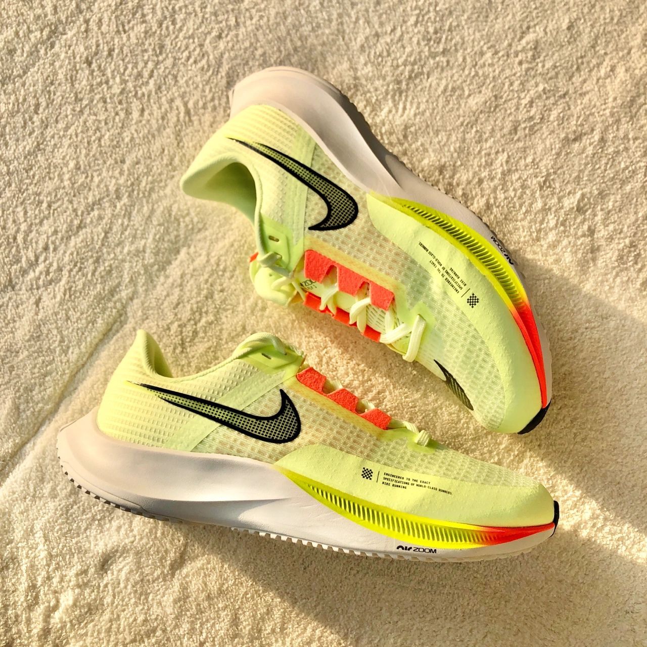 中考体考性价比跑鞋推荐 nike air zoom rival fly 3 跑步鞋,一上脚