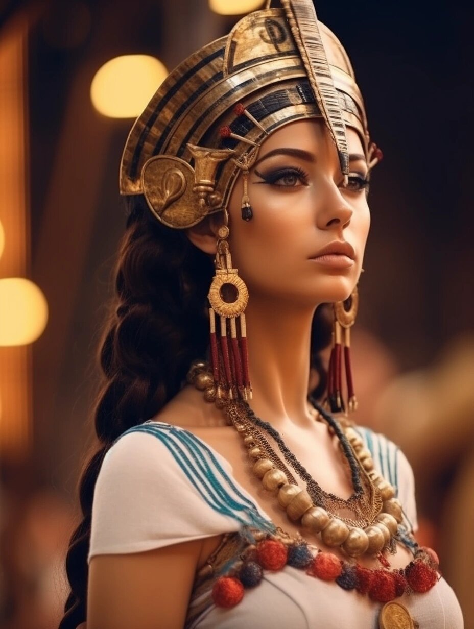 ai设计丨ancient egypt古埃及服饰风格