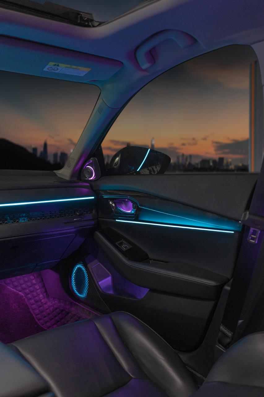 十一代雅阁全新英诗派动态光影氛围灯升级,这内饰绝了!