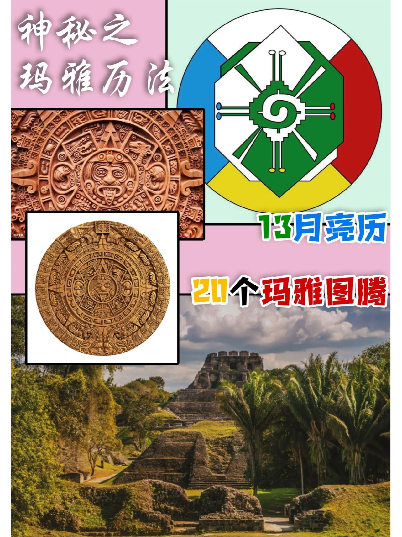 20个玛雅图腾:玛雅人的历法or神秘学