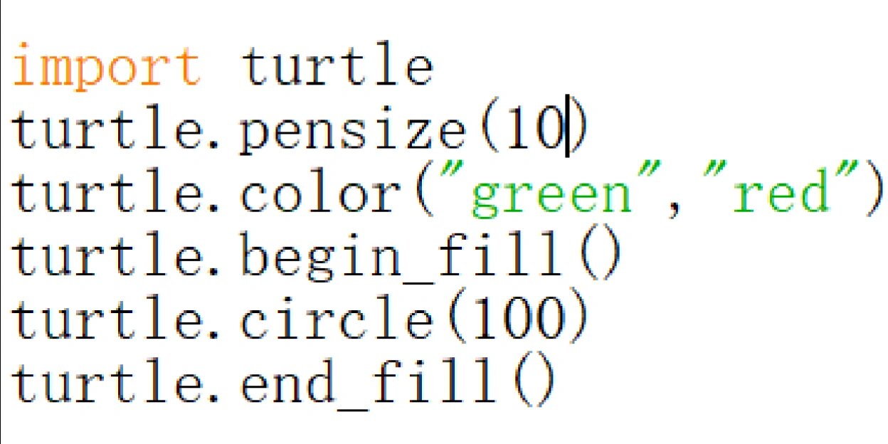 turtle简单好看绘图代码