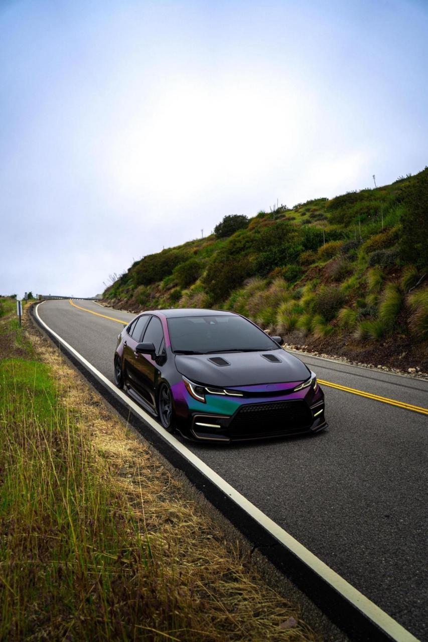 gr款叶子板 机盖,碳纤维款尾盖 鸭尾翼gr卡罗拉 雷凌 jdm 改装车文化