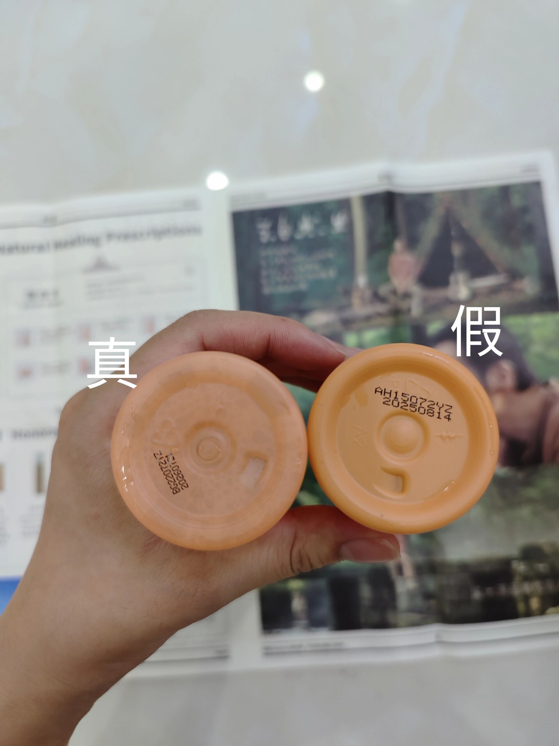 溪木源山茶花真假洗面奶
