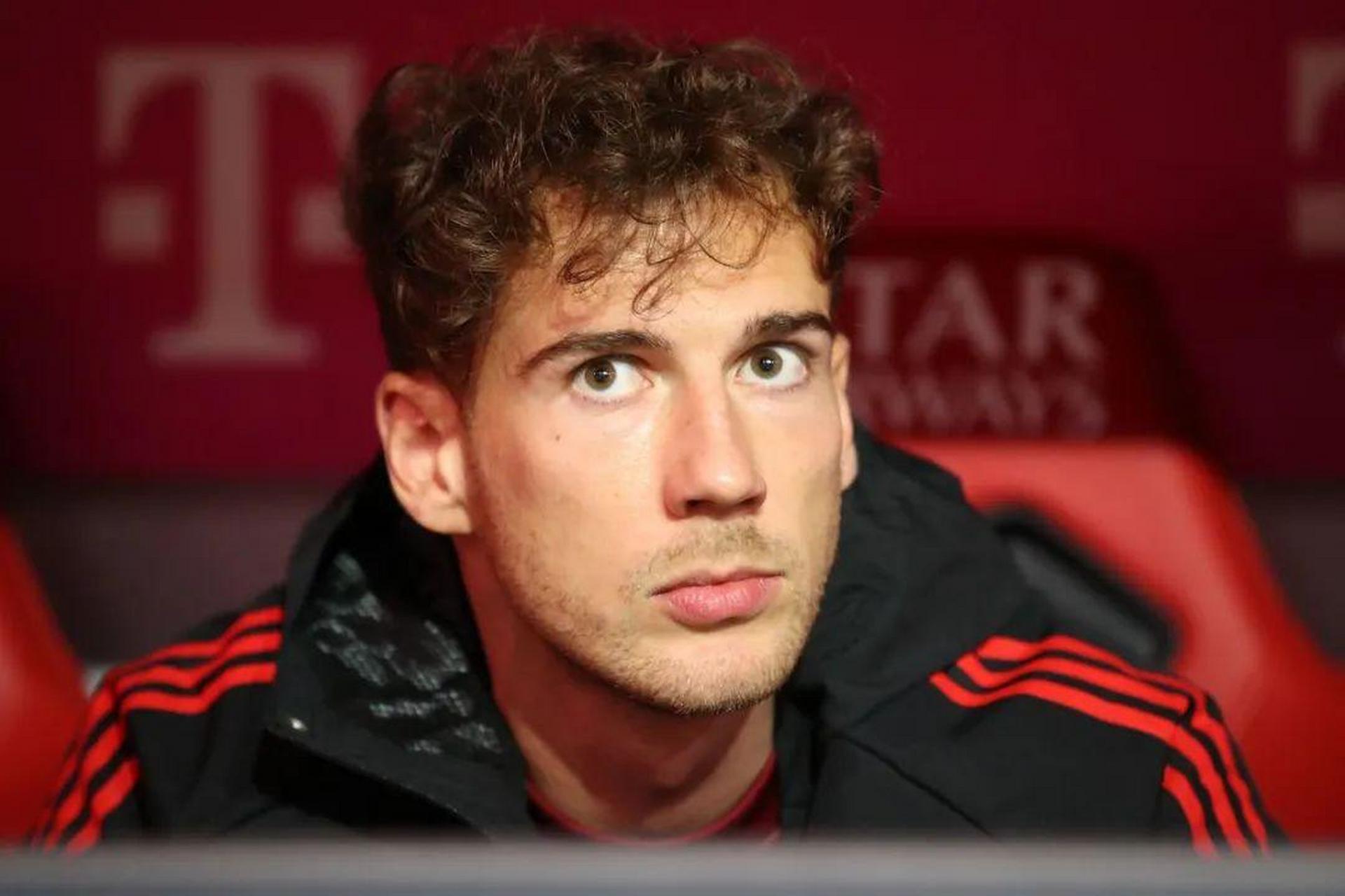 德国足球运动员莱昂·戈雷茨卡 leon goretzka,27岁.