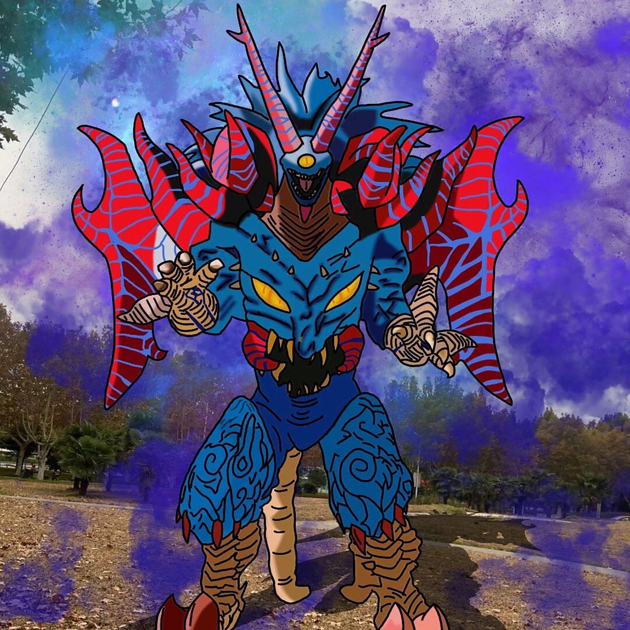 校园里的怪兽04宇宙邪神魔兽格里姆德 要是这玩意儿真的在学校,我愿意