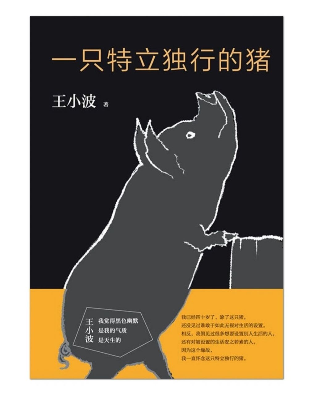 【每日读书】一只特立独行的猪 摘选自《一只特立独行的猪》 	 99我