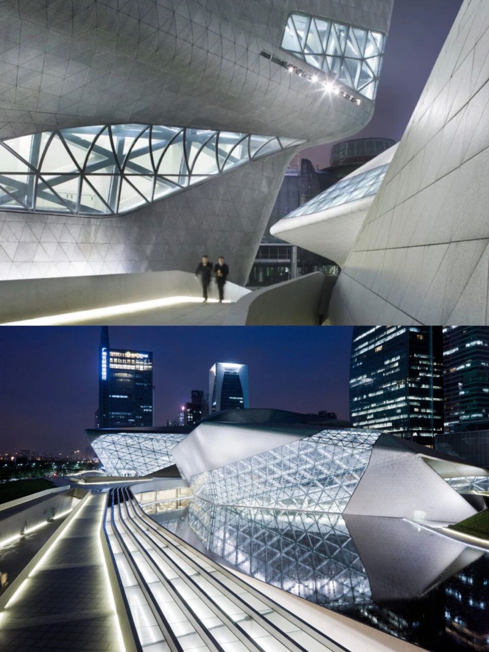 广州大剧院 | 扎哈看到都会生气吧 96作为广州的地标建筑,广州大