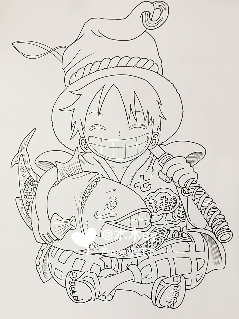 动漫人物 | 路飞 #动漫热番推荐